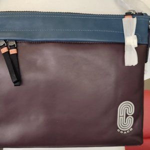 Coach Men’s Messenger in Colorblock
